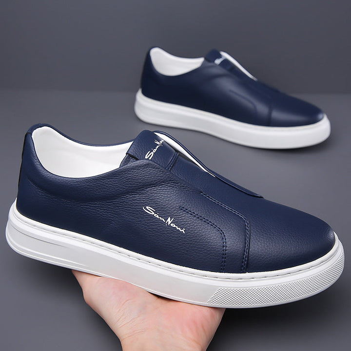 Chaussures en Cuir Slip-On pour Hommes – Confort Élégant, Taille 40 à 46, Semelle Antidérapante 3