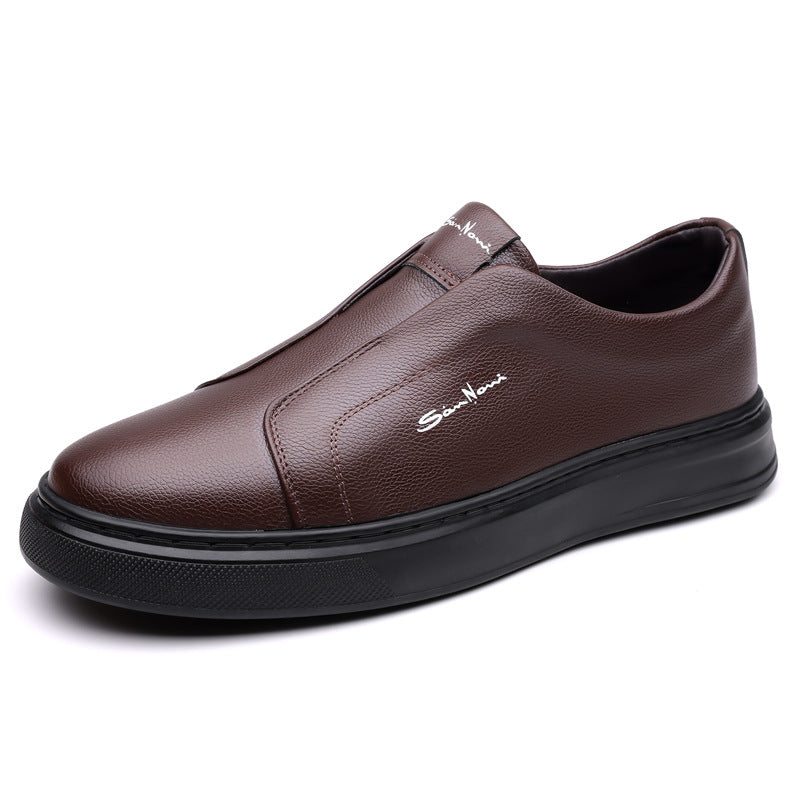 Chaussures en Cuir Slip-On pour Hommes – Confort Élégant, Taille 40 à 46, Semelle Antidérapante 5