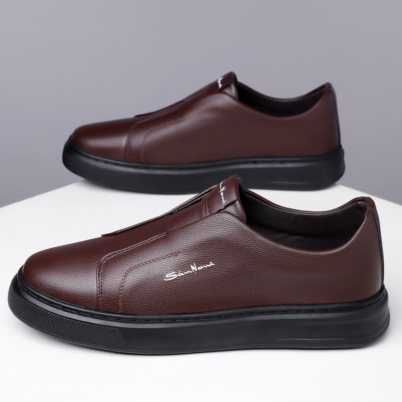 Chaussures en Cuir Slip-On pour Hommes – Confort Élégant, Taille 40 à 46, Semelle Antidérapante 7