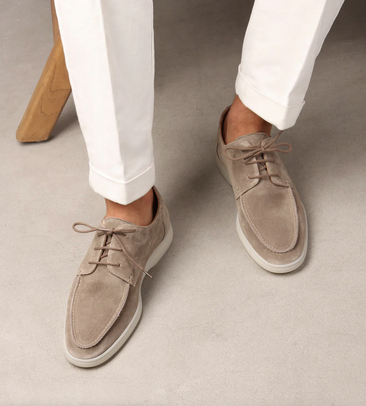 Chaussures pour Hommes Décontractées Noires Taille 42 Cuir 4