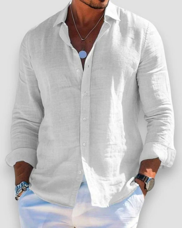Chemise Casual pour Homme en Lin Premium – Confort et Élégance au Quotidien 2