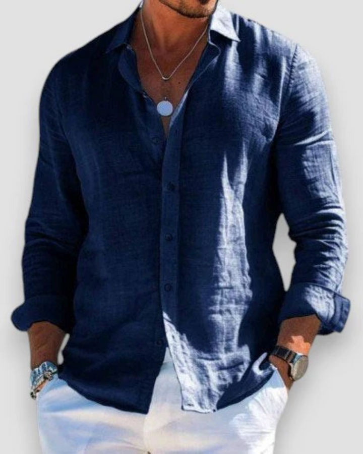 Chemise Casual pour Homme en Lin Premium – Confort et Élégance au Quotidien 6