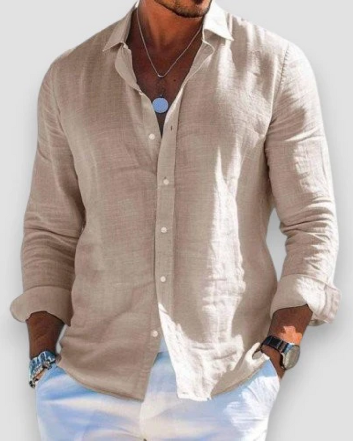 Chemise Casual pour Homme en Lin Premium – Confort et Élégance au Quotidien 8