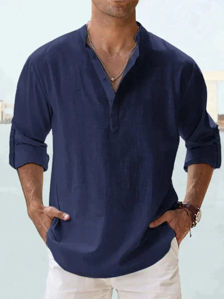 Chemise Homme Légère et Respirante avec Col Classique – Idéale pour Été, Plusieurs Tailles et Couleurs Disponibles 4