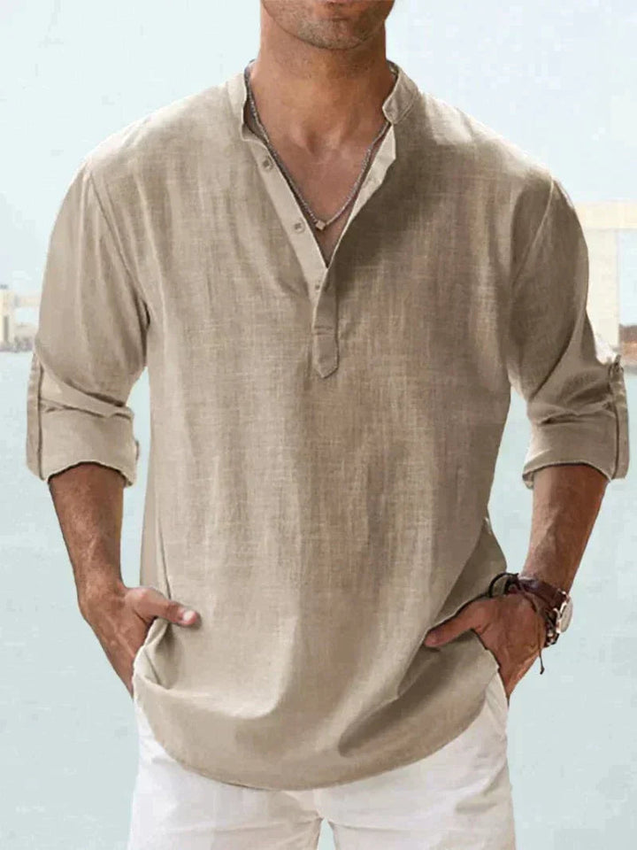 Chemise Homme Légère et Respirante avec Col Classique – Idéale pour Été, Plusieurs Tailles et Couleurs Disponibles 7