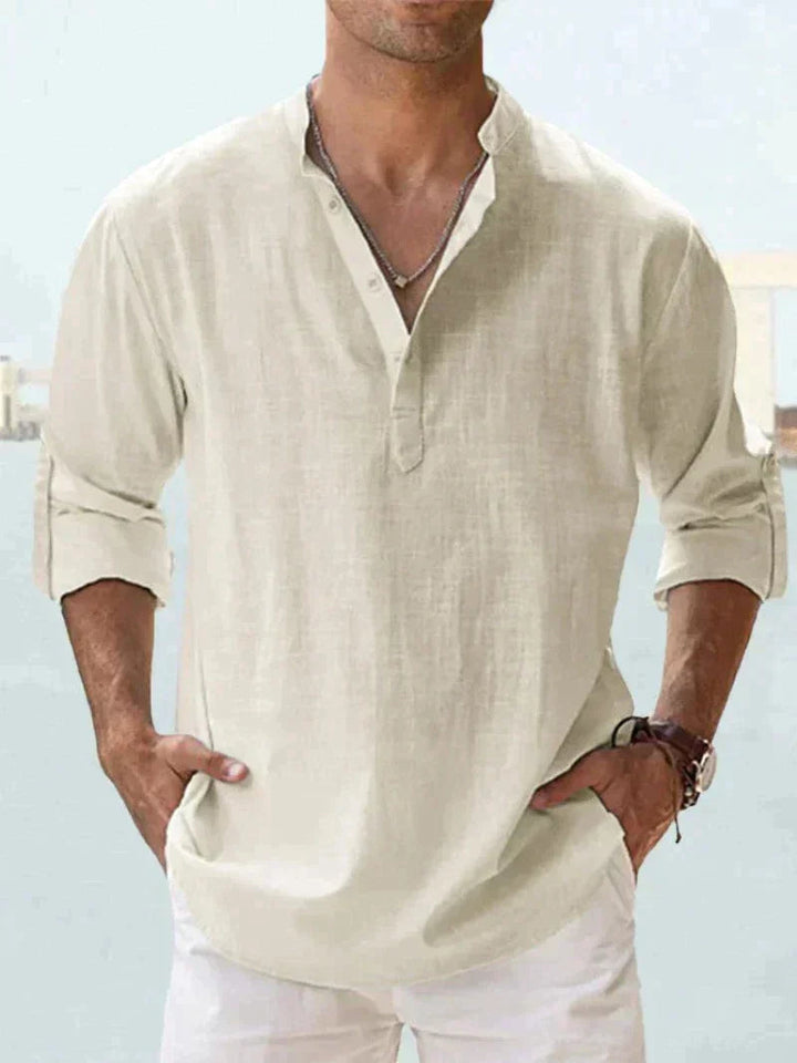 Chemise Homme Légère et Respirante avec Col Classique – Idéale pour Été, Plusieurs Tailles et Couleurs Disponibles 8