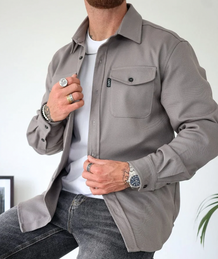 Chemise Homme Moderne Élégante en Tissu Respirant – Confort et Style Polyvalent, Disponible en Plusieurs Tailles et Couleurs 5