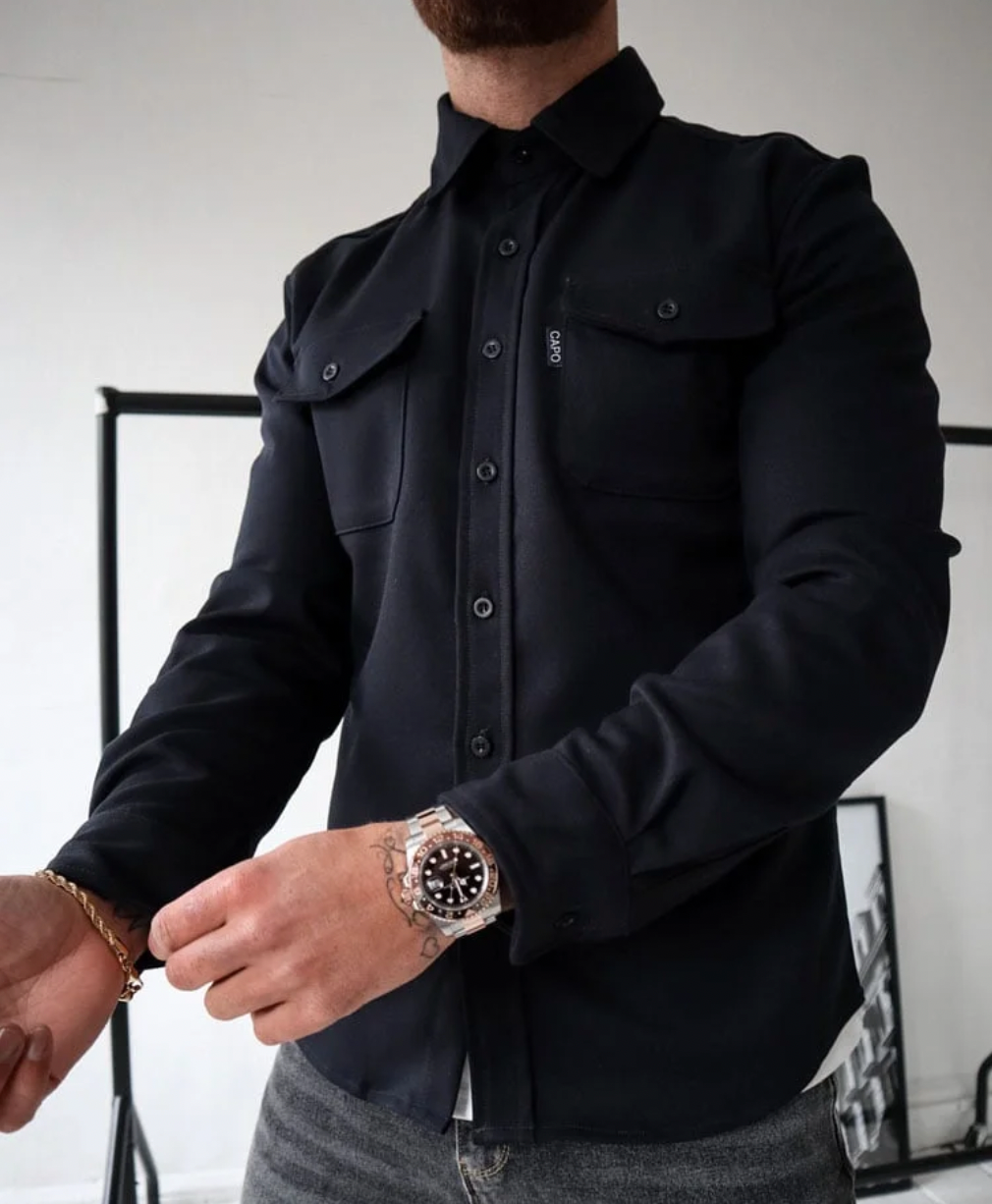 Chemise Homme Moderne Élégante en Tissu Respirant – Confort et Style Polyvalent, Disponible en Plusieurs Tailles et Couleurs 7
