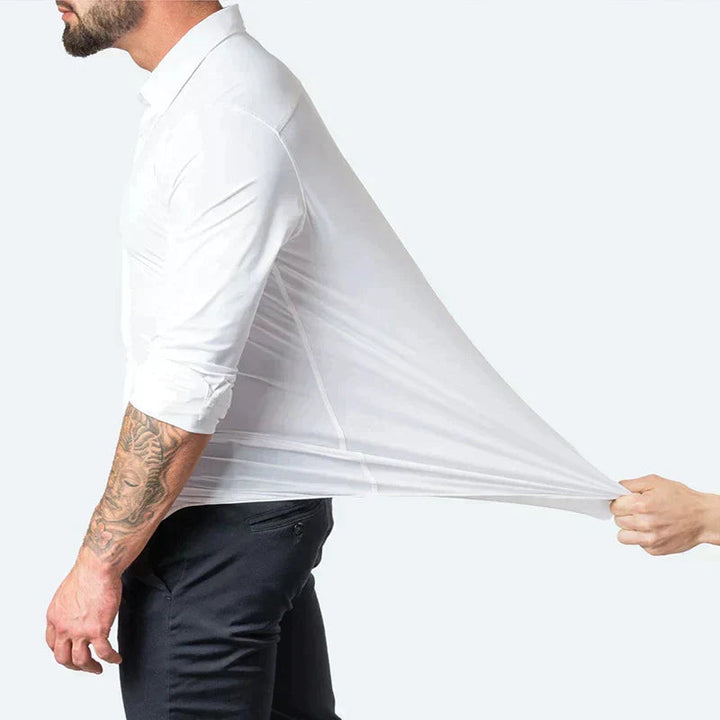 Chemise Homme Stretch Super Stretch – Confort Optimal, Coupe Ajustée, Plusieurs Tailles et Coloris Disponibles 5