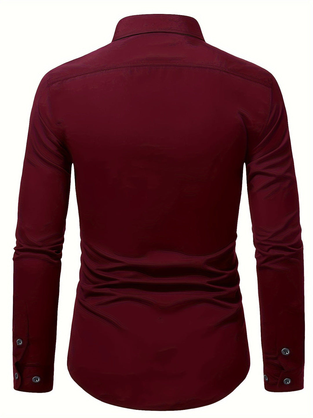 Chemise Homme en Coton Mélangé avec Col Revers – Élégante et Polyvalente 4