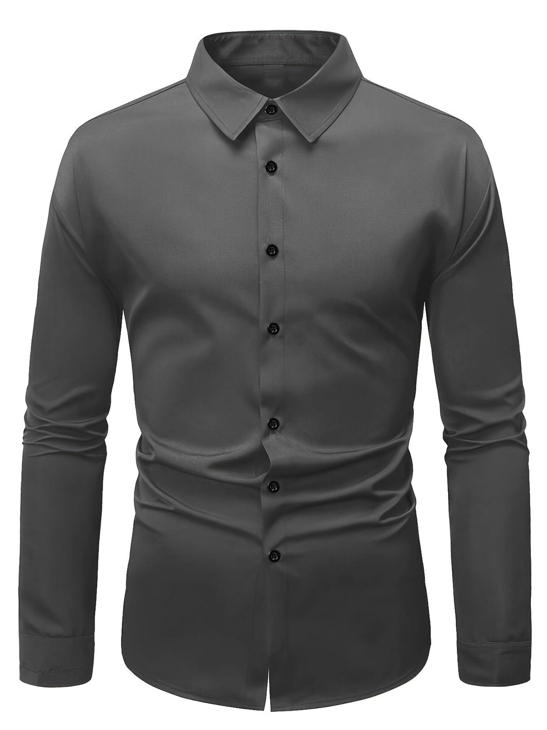 Chemise Homme en Coton Mélangé avec Col Revers – Élégante et Polyvalente 6
