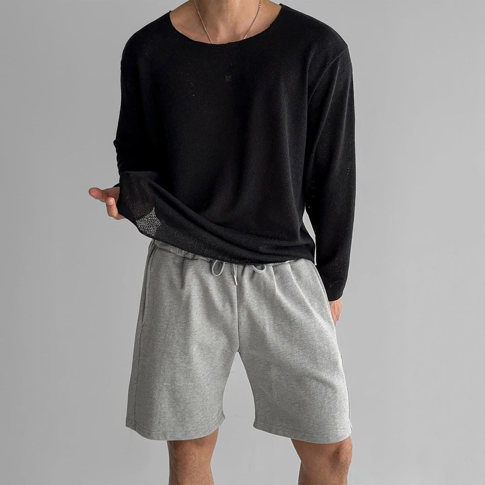 Chemise Légère à Manches Courtes en Polyester-Coton – Design Minimaliste pour Été 1