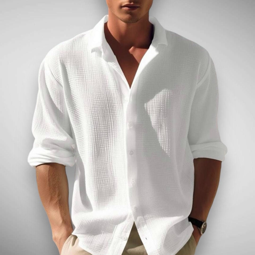 Chemise d'été Madrid pour homme en tissu respirant – Confort léger et style décontracté 0