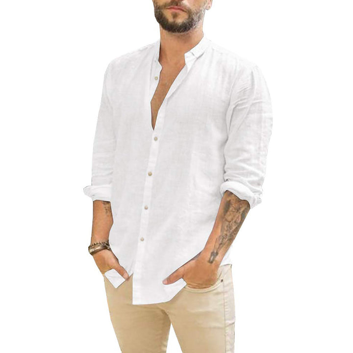 Chemise en Lin pour Homme – Design Uni, Confort Optimal et Respirabilité 2