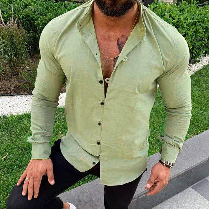 Chemise en Lin pour Homme – Élégante et Confortable, Idéale pour Toutes les Occasions 0