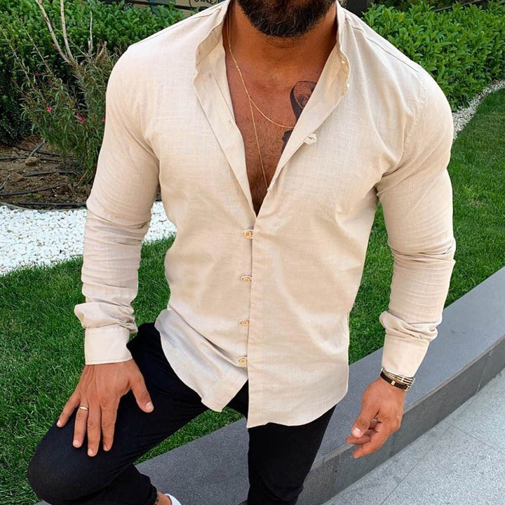 Chemise en Lin pour Homme – Élégante et Confortable, Idéale pour Toutes les Occasions 2