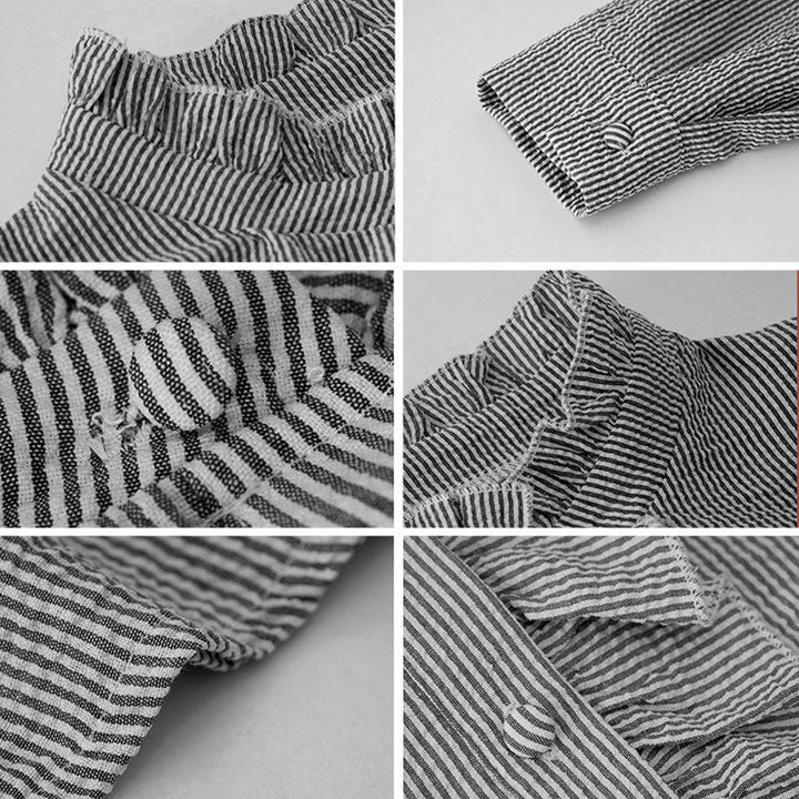 Chemisier à Col Roulé avec Volants en Coton-Polyester – Élégance et Confort 7
