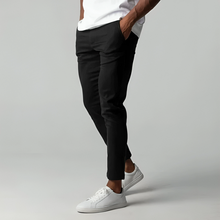 Chino Stretch pour Homme – Confort et Style avec Coupe Tapered 0