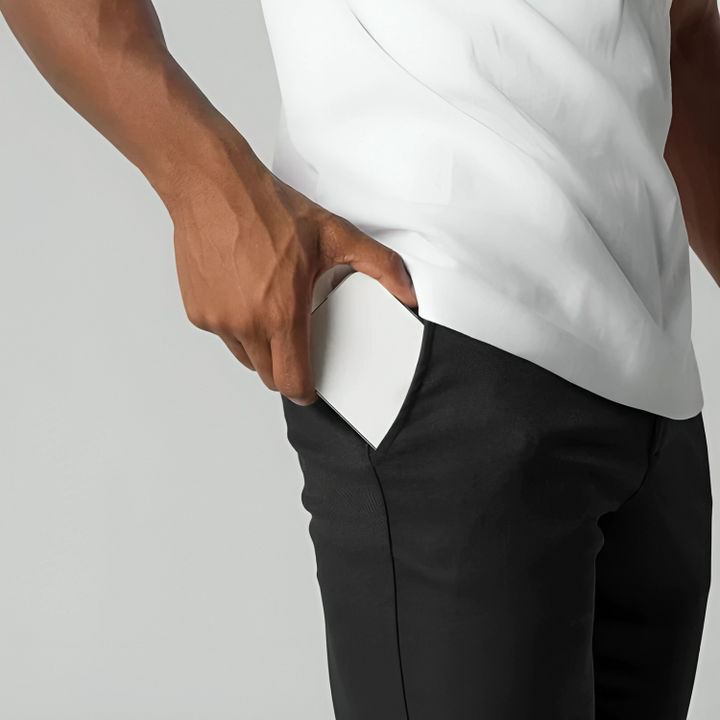 Chino Stretch pour Homme – Confort et Style avec Coupe Tapered 3