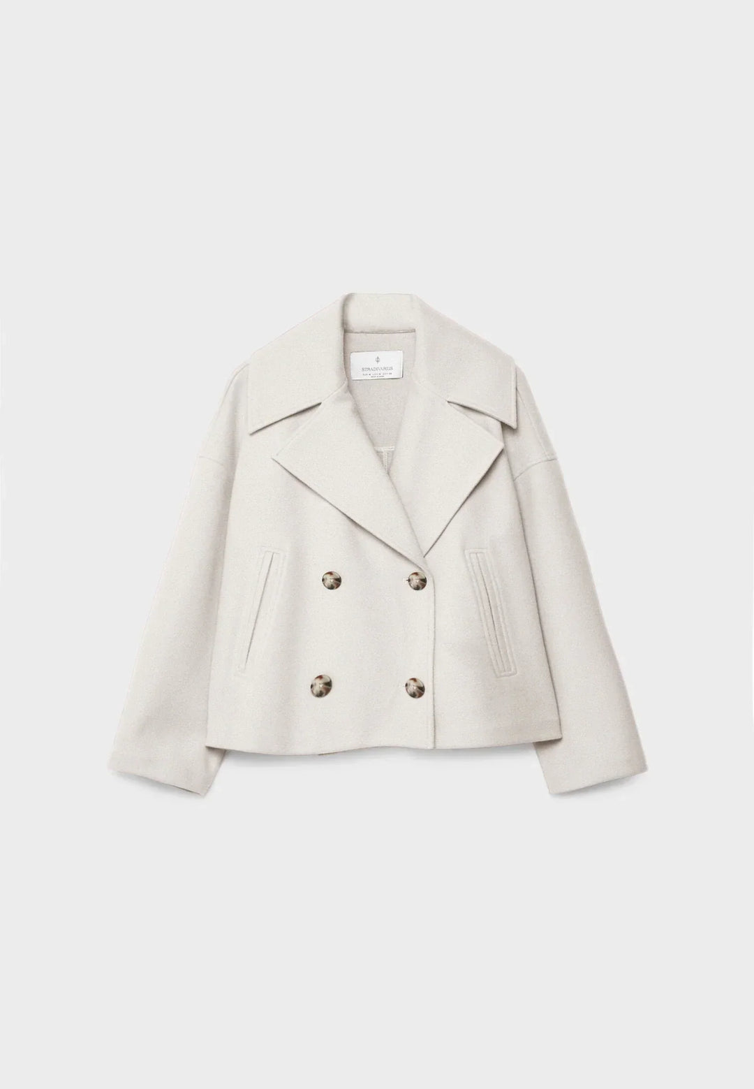Veste Femme Chic à Double Poitrine Courte – Élégante et Moderne, Idéale pour Occasions Décontractées et Professionnelles-3