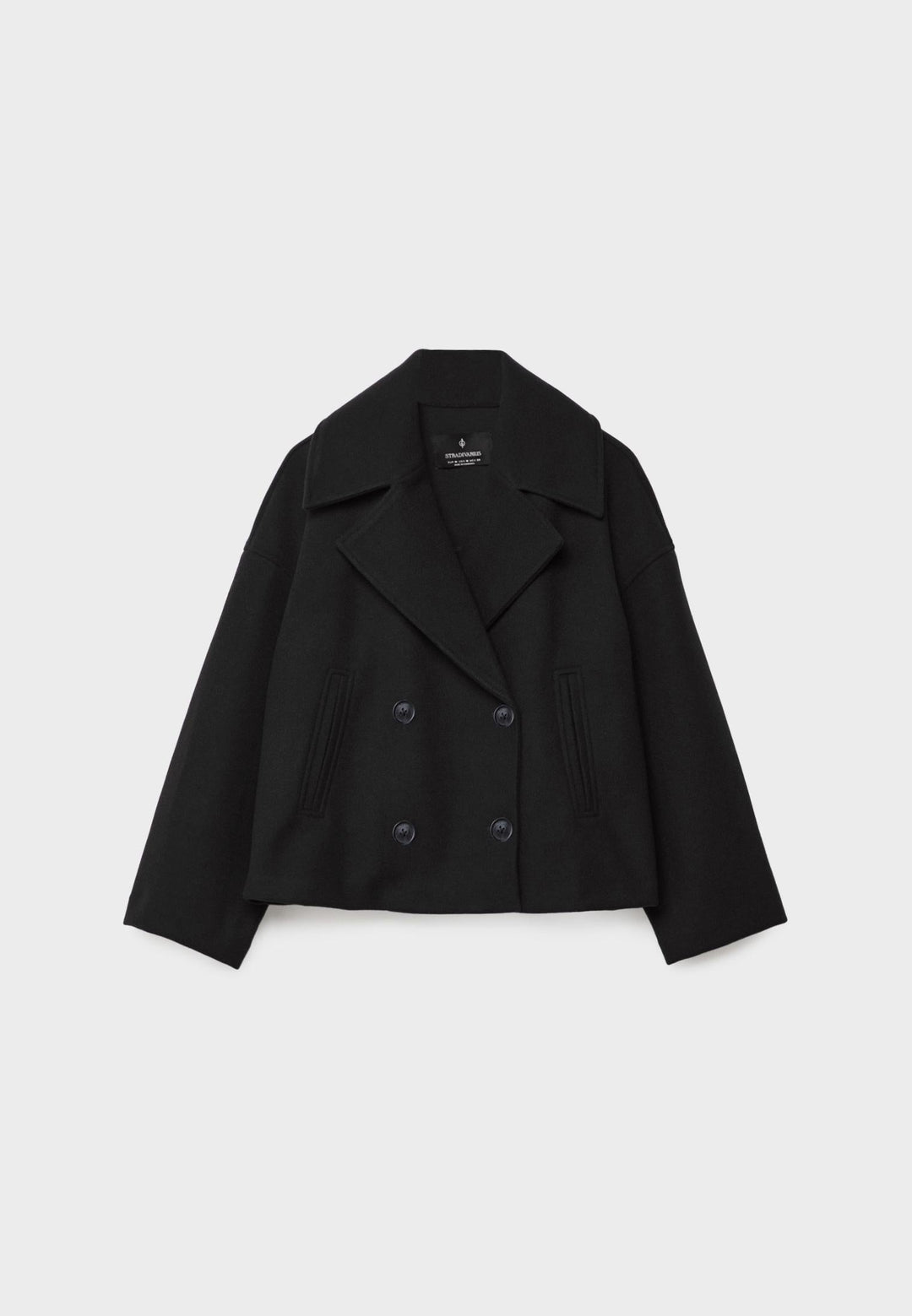 Variant image for Veste Femme Chic à Double Poitrine Courte – Élégante et Moderne, Idéale pour Occasions Décontractées et Professionnelles-22