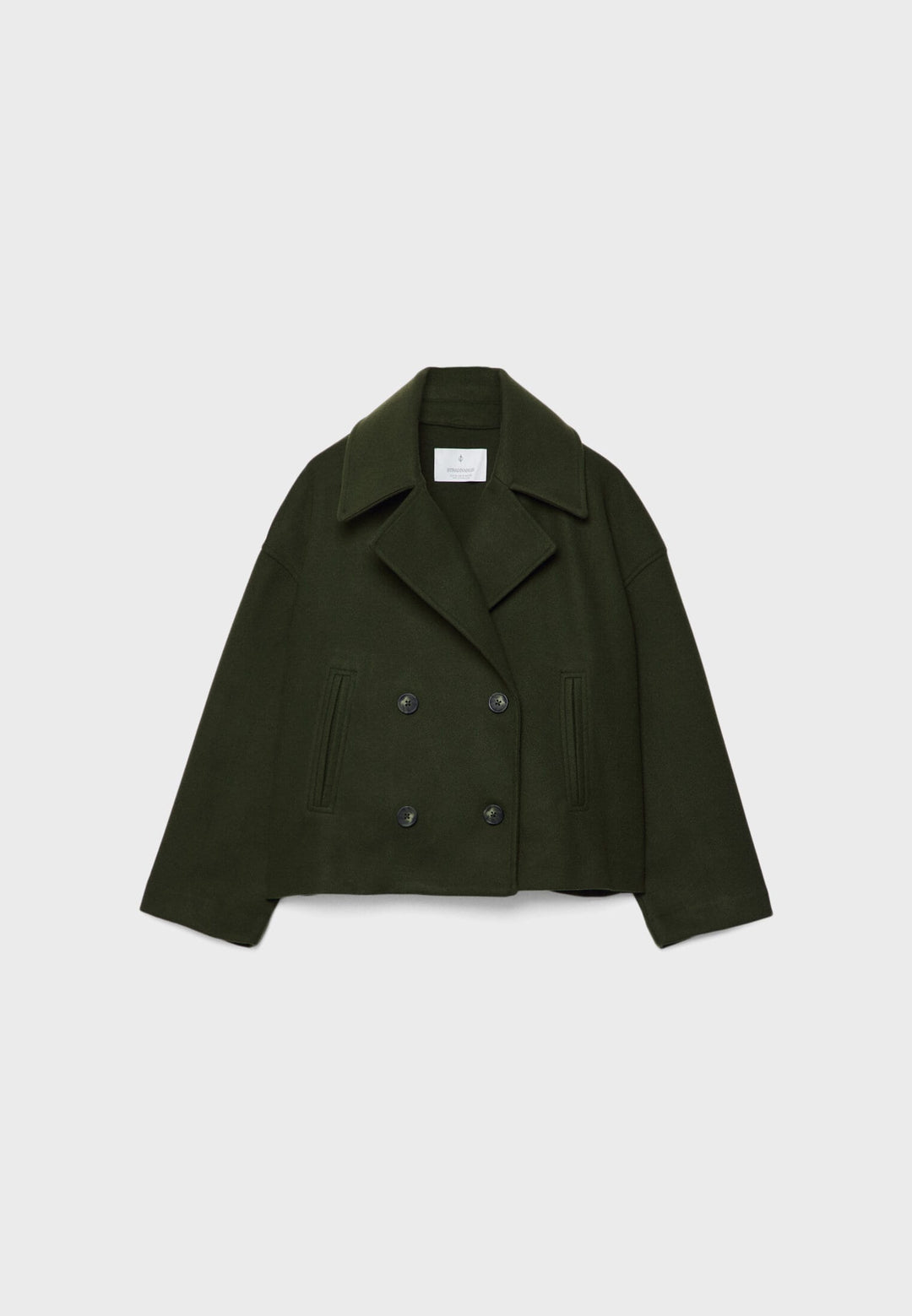 Variant image for Veste Femme Chic à Double Poitrine Courte – Élégante et Moderne, Idéale pour Occasions Décontractées et Professionnelles-8