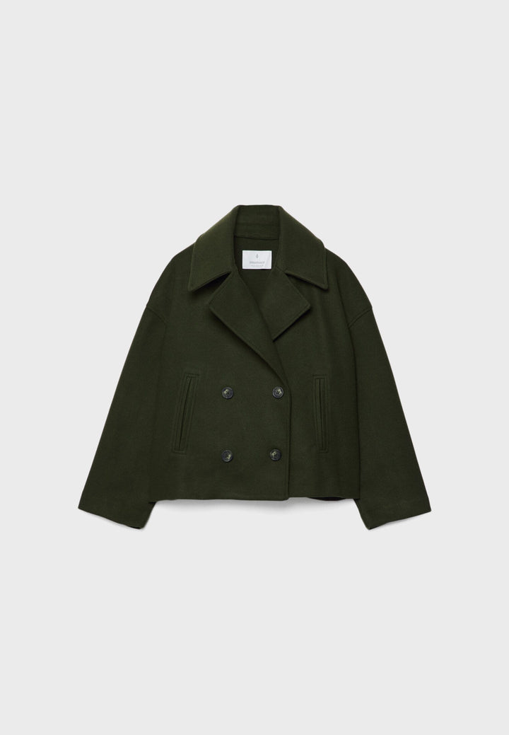 Variant image for Veste Femme Chic à Double Poitrine Courte – Élégante et Moderne, Idéale pour Occasions Décontractées et Professionnelles-8