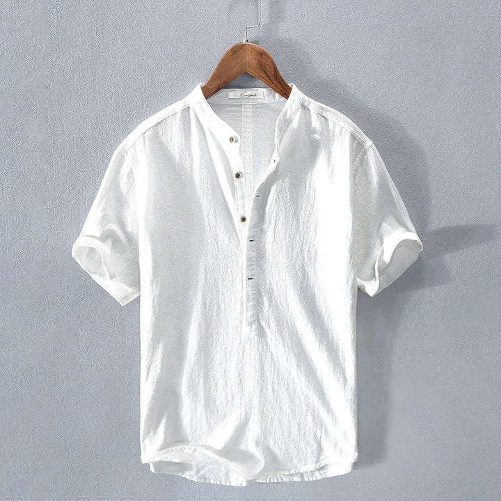 Chemise en Lin Premium pour Homme – Confort et Élégance, Disponible en Plusieurs Tailles et Couleurs-2