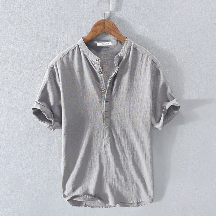 Variant image for Chemise en Lin Premium pour Homme – Confort et Élégance, Disponible en Plusieurs Tailles et Couleurs-11