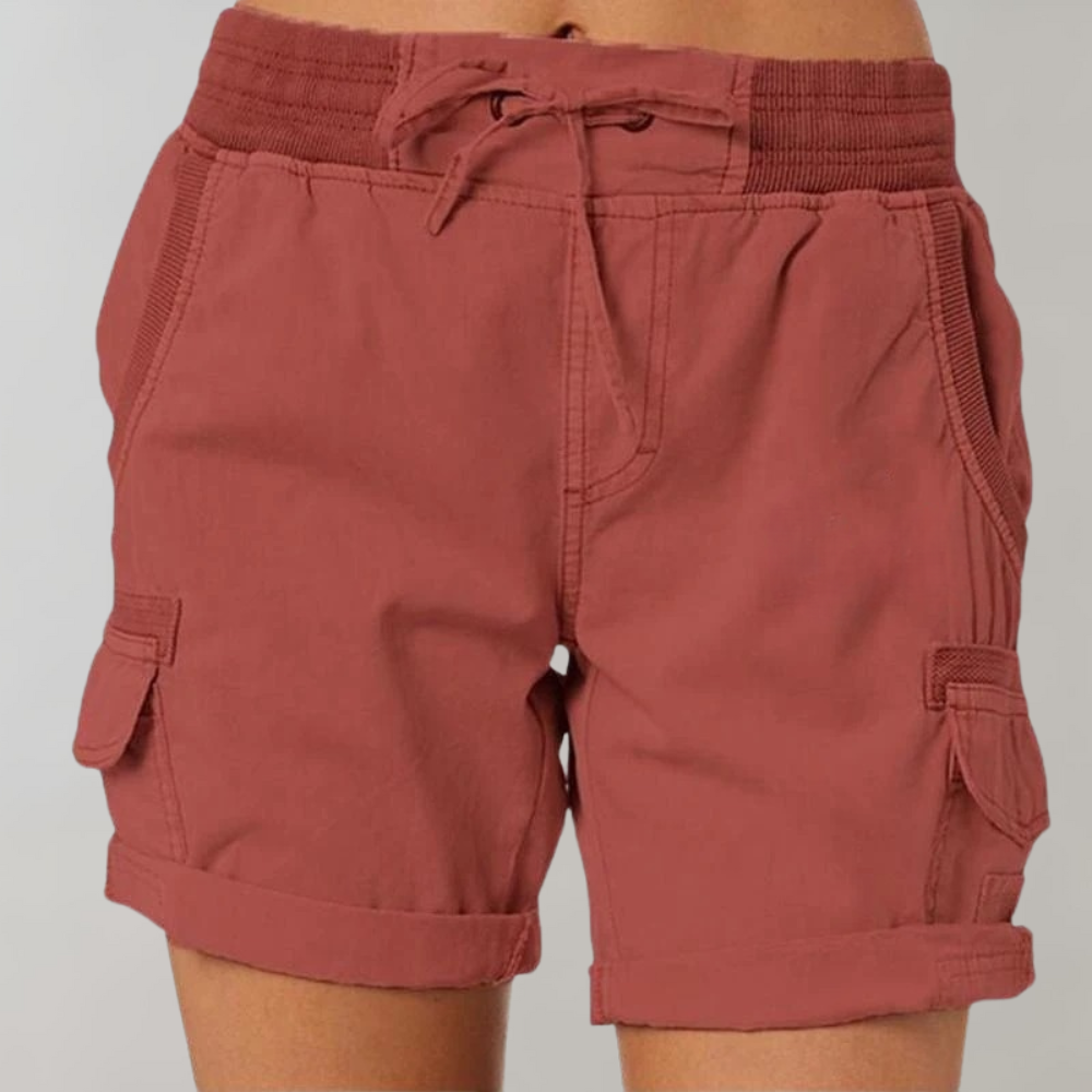 Short en Jean Femme Taille Haute – Confortable et Élégant pour l'Été, Disponible en Plusieurs Couleurs-5