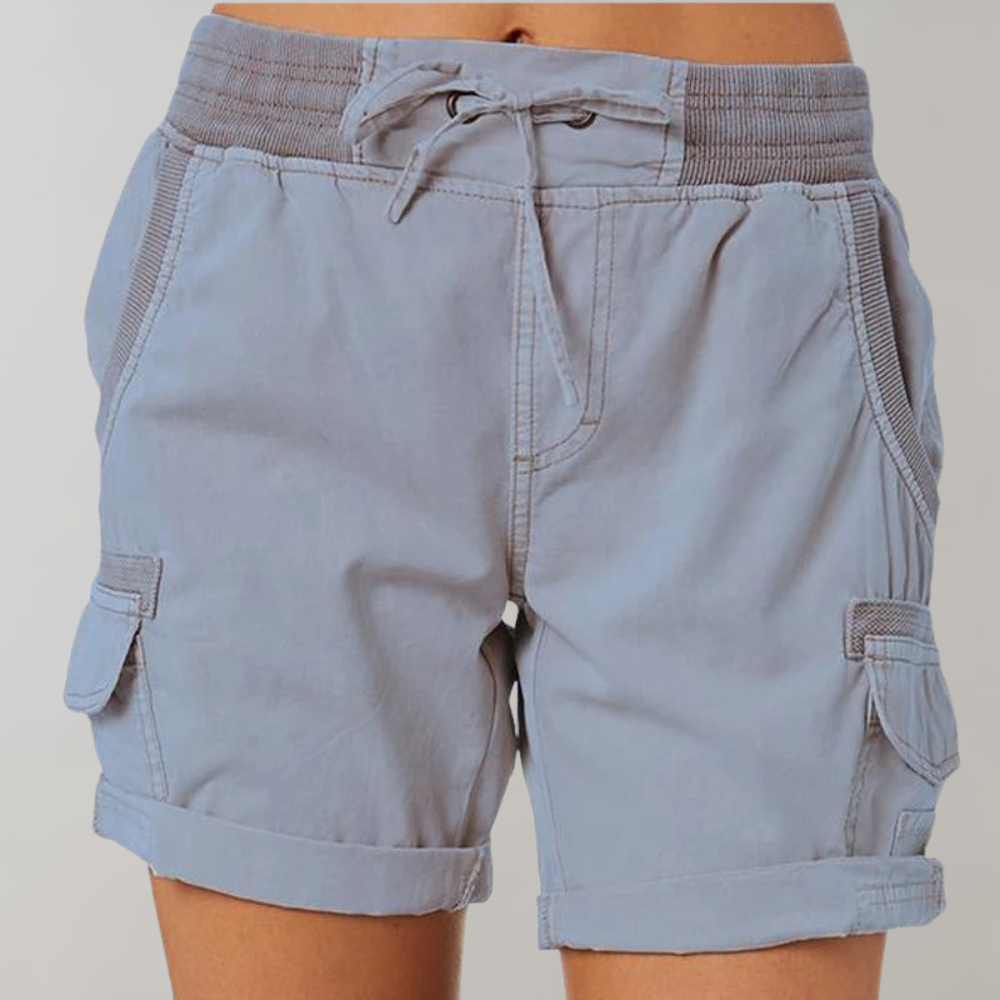 Short en Jean Femme Taille Haute – Confortable et Élégant pour l'Été, Disponible en Plusieurs Couleurs-6