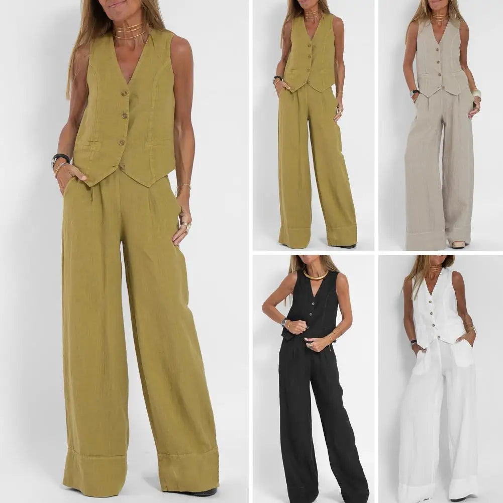 Ensemble Décontracté Élégant (Veste + Pantalon) en Matériaux de Qualité – Disponible en Plusieurs Tailles 8