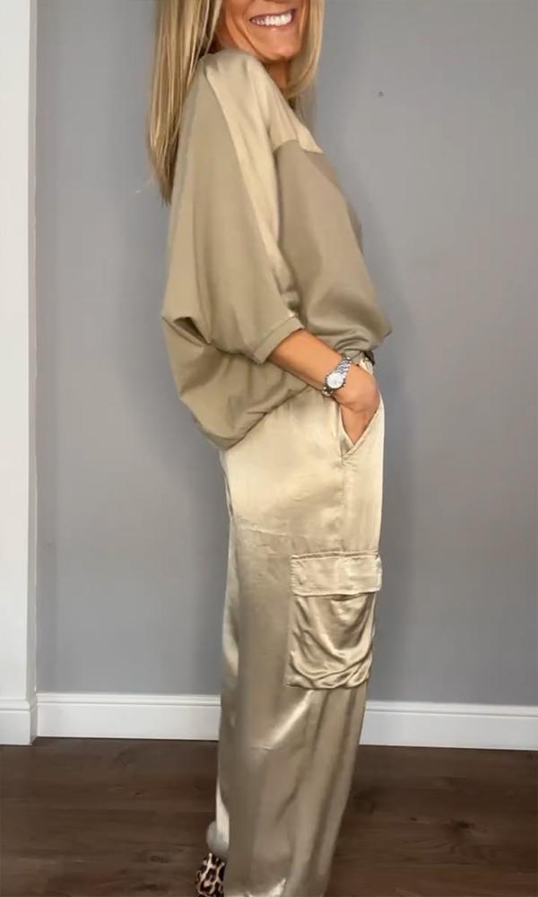 Ensemble Élégant pour Femmes en Tissu de Luxe – Confort et Style au Quotidien 8