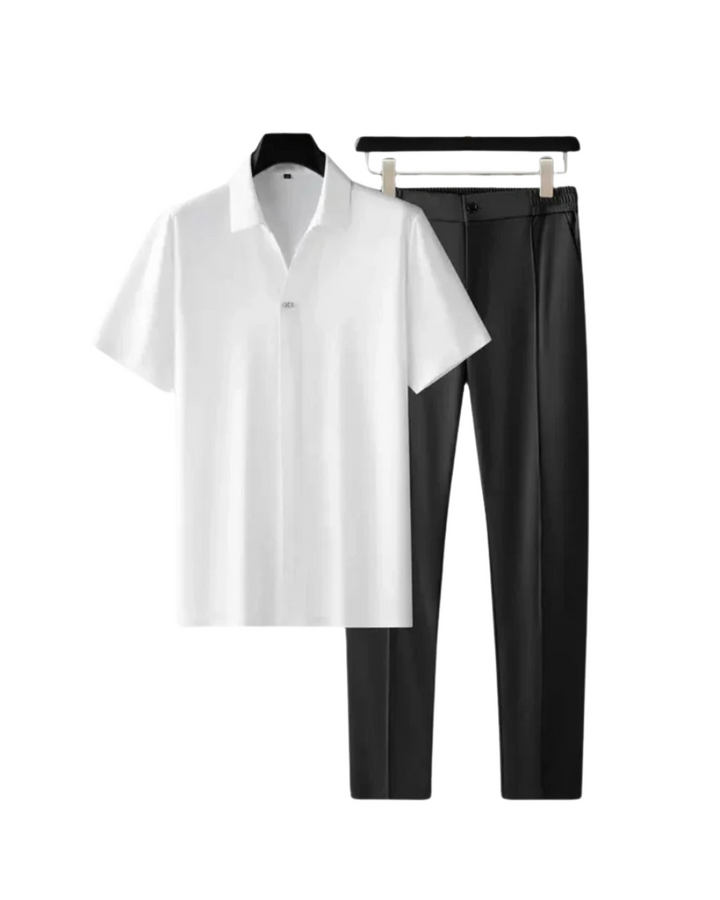 Ensemble de Luxe pour Hommes en Tissu Respirant – Confort Élégant et Style Décontracté 1