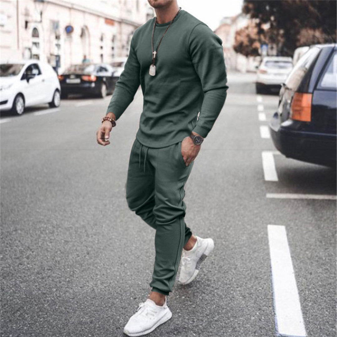 Ensemble de Survêtement Homme Léger – Confort et Style, Pantalon de Jogging et Sweat-Shirt Assortis 0