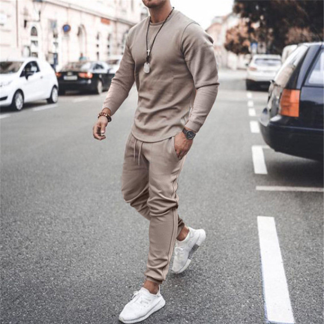 Ensemble de Survêtement Homme Léger – Confort et Style, Pantalon de Jogging et Sweat-Shirt Assortis 5