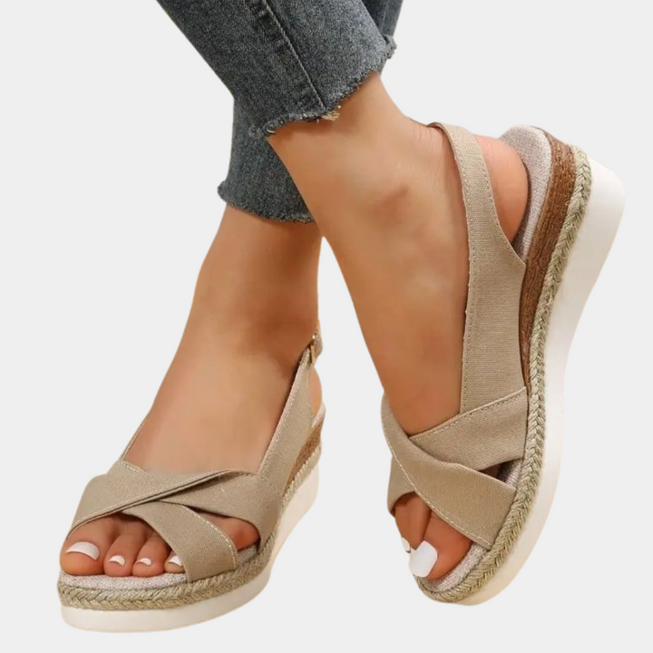 Espadrilles Femmes Chic et Confortables – Chaussures Respirantes Compensées Multicolores pour Tous les Jours 3