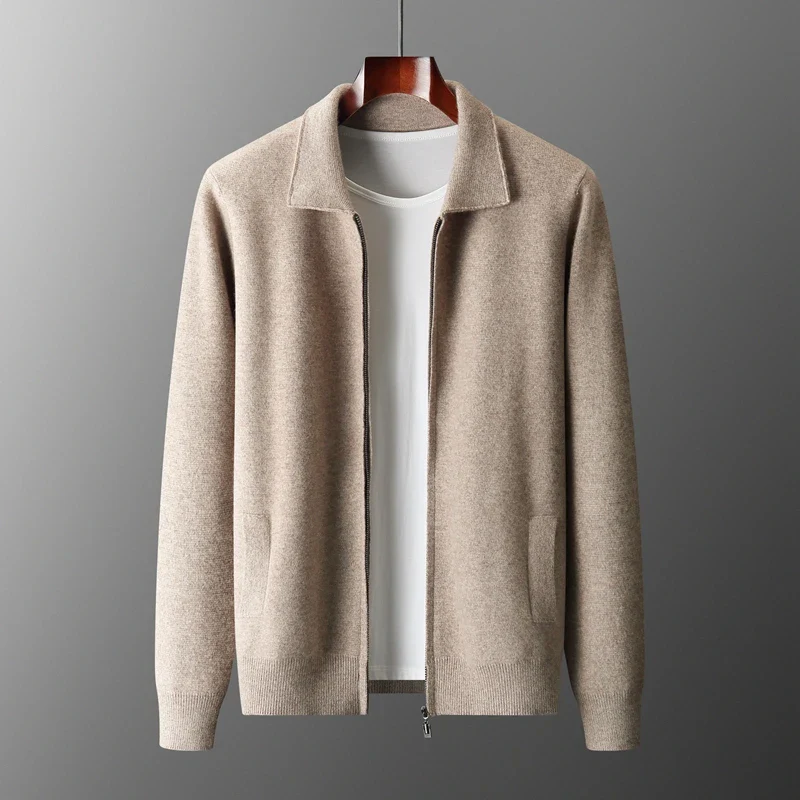 Gilet Homme à Zip Complet en Tissu Doux – Confort Élégant et Design Minimaliste, Tailles S à XL 0
