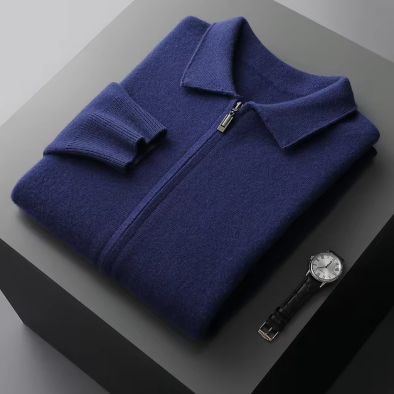 Gilet Homme à Zip Complet en Tissu Doux – Confort Élégant et Design Minimaliste, Tailles S à XL 10