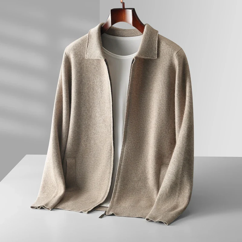 Gilet Homme à Zip Complet en Tissu Doux – Confort Élégant et Design Minimaliste, Tailles S à XL 4