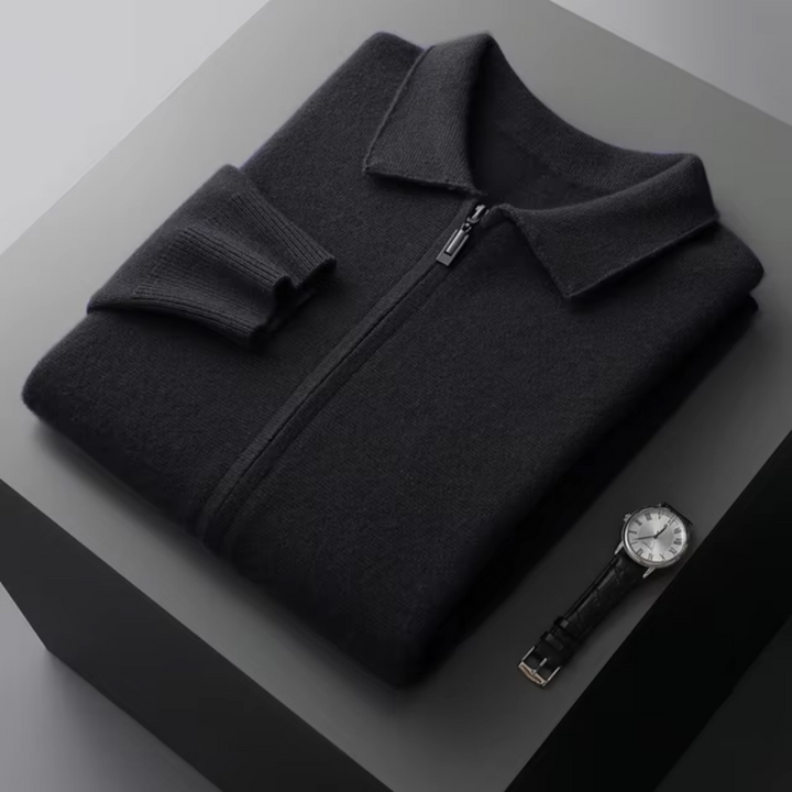Gilet Homme à Zip Complet en Tissu Doux – Confort Élégant et Design Minimaliste, Tailles S à XL 7