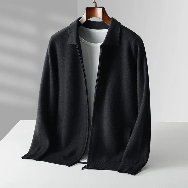 Gilet Homme à Zip Complet en Tissu Doux – Confort Élégant et Design Minimaliste, Tailles S à XL 8