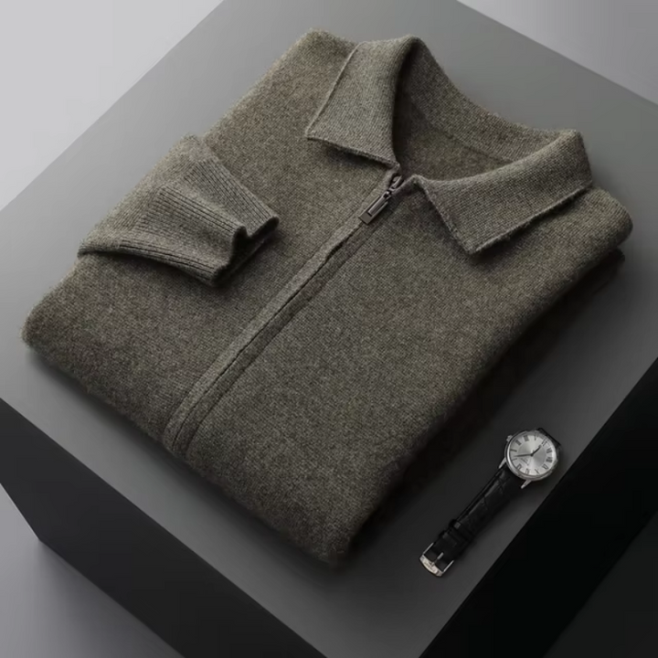 Gilet Homme à Zip Complet en Tissu Doux – Confort Élégant et Design Minimaliste, Tailles S à XL 9