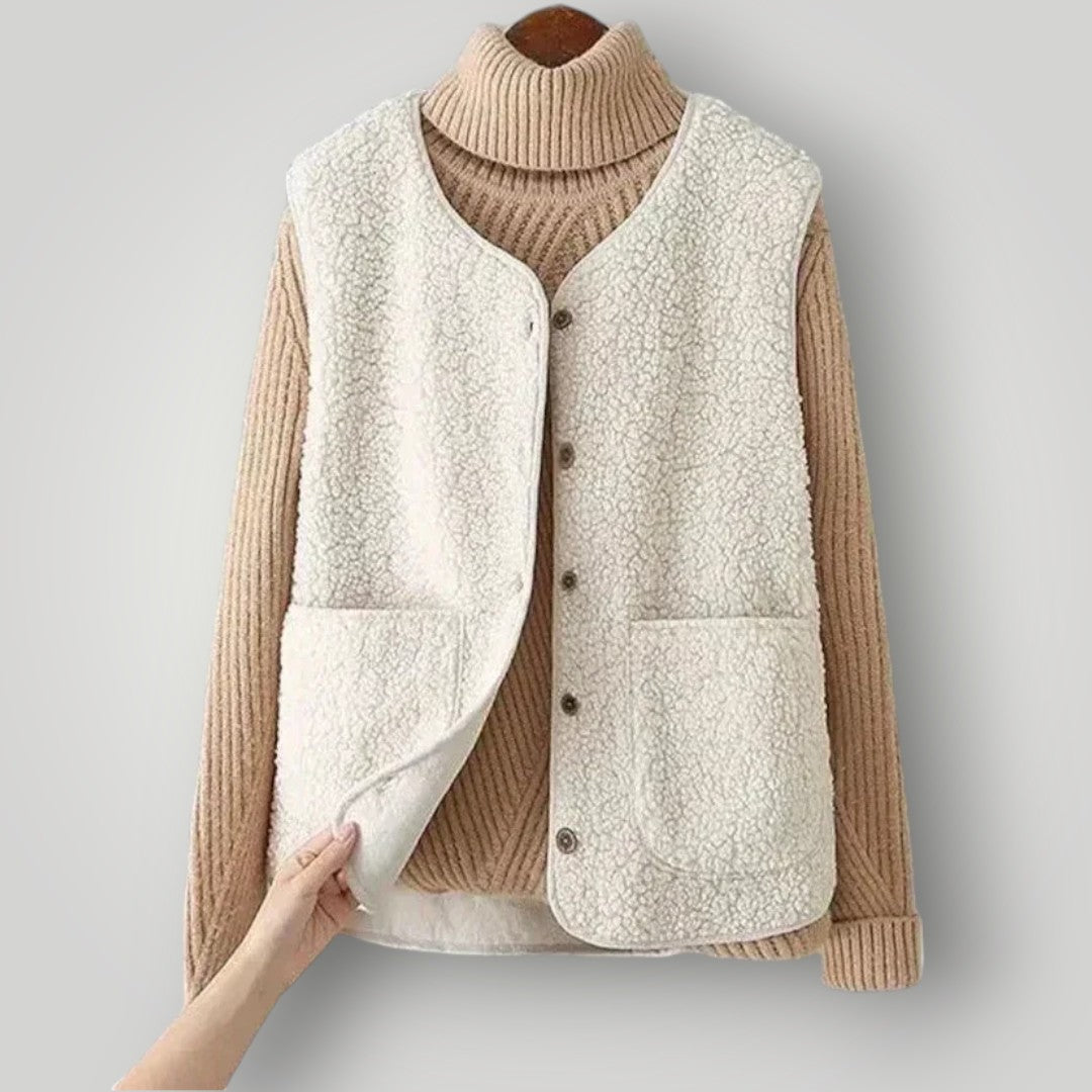 Gilet en Laine Chic et Polyvalent pour Femmes – Confort et Élégance 0