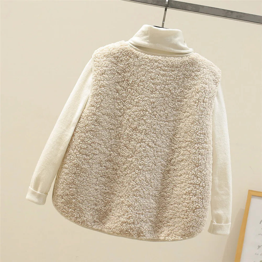 Gilet en Laine Chic et Polyvalent pour Femmes – Confort et Élégance 3