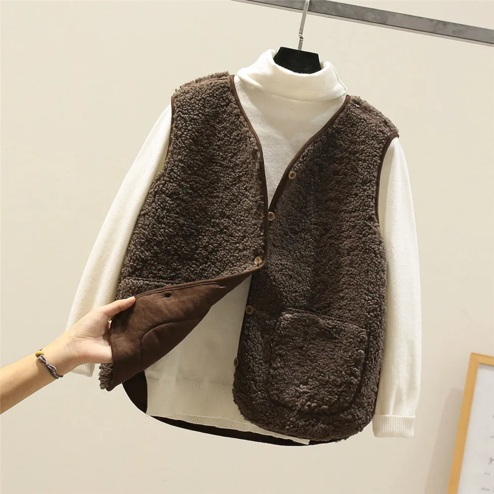 Gilet en Laine Chic et Polyvalent pour Femmes – Confort et Élégance 6
