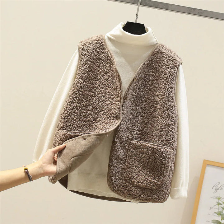 Gilet en Laine Chic et Polyvalent pour Femmes – Confort et Élégance 7