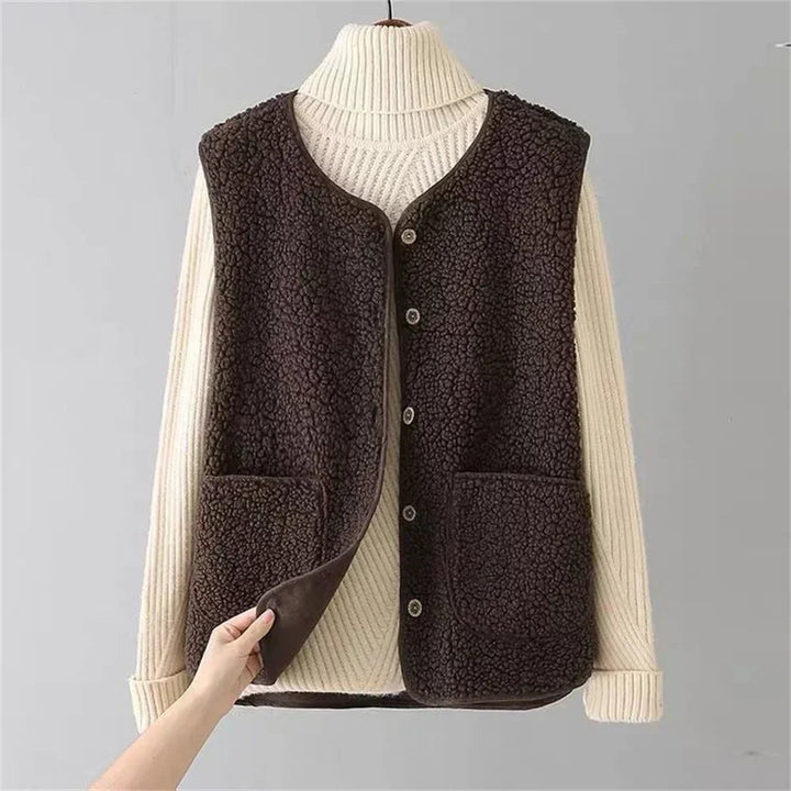 Gilet en Laine Chic et Polyvalent pour Femmes – Confort et Élégance 8