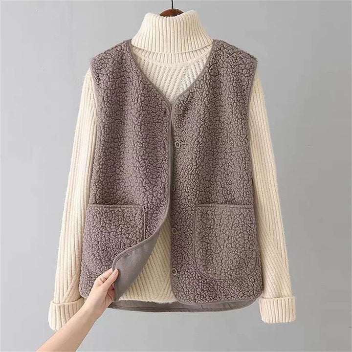 Gilet en Laine Chic et Polyvalent pour Femmes – Confort et Élégance 9