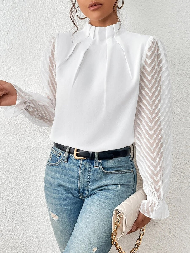 Haut Femme à Motifs Élégant et Confortable en Tissu Léger – Disponible en S à XXL 2